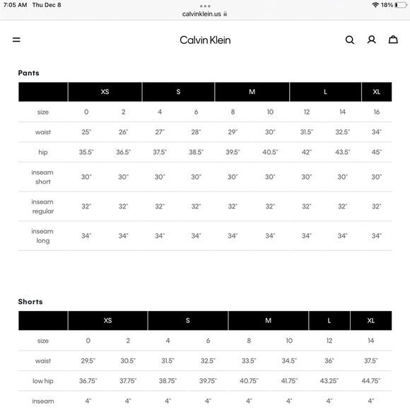 Calvin Klein Women’s Jeans 33x30 LS/XLS - Picture 5 of 5